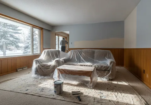 Interior House Painting in Kitchener