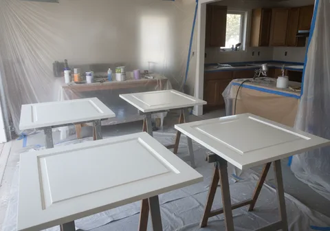 Kitchen Cabinet Painting in Kitchener